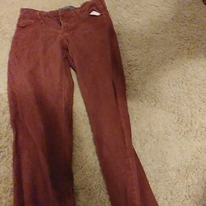 Red jeans